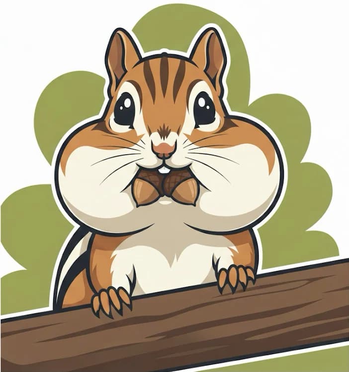 The Tamias chipmunk mascot from the project repository